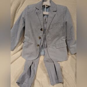 Hope and Henry Boys Seersucker Suit
